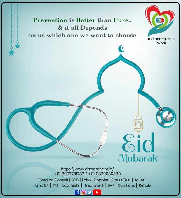 DrSAMerchant1's tweet photo. Start taking care of your heart before it falls apart. Sending you my wishes on the joyous occasion of Eid al-Adha Wish you a very happy and peaceful Eid al adah #drsamerchant  #bestheartsurgeoninmumbai #bestcardiologistinhillroadbandra #bestheartdoctorinbandra 
#eiduladha2022 https://t.co/wMWP27wf3q
