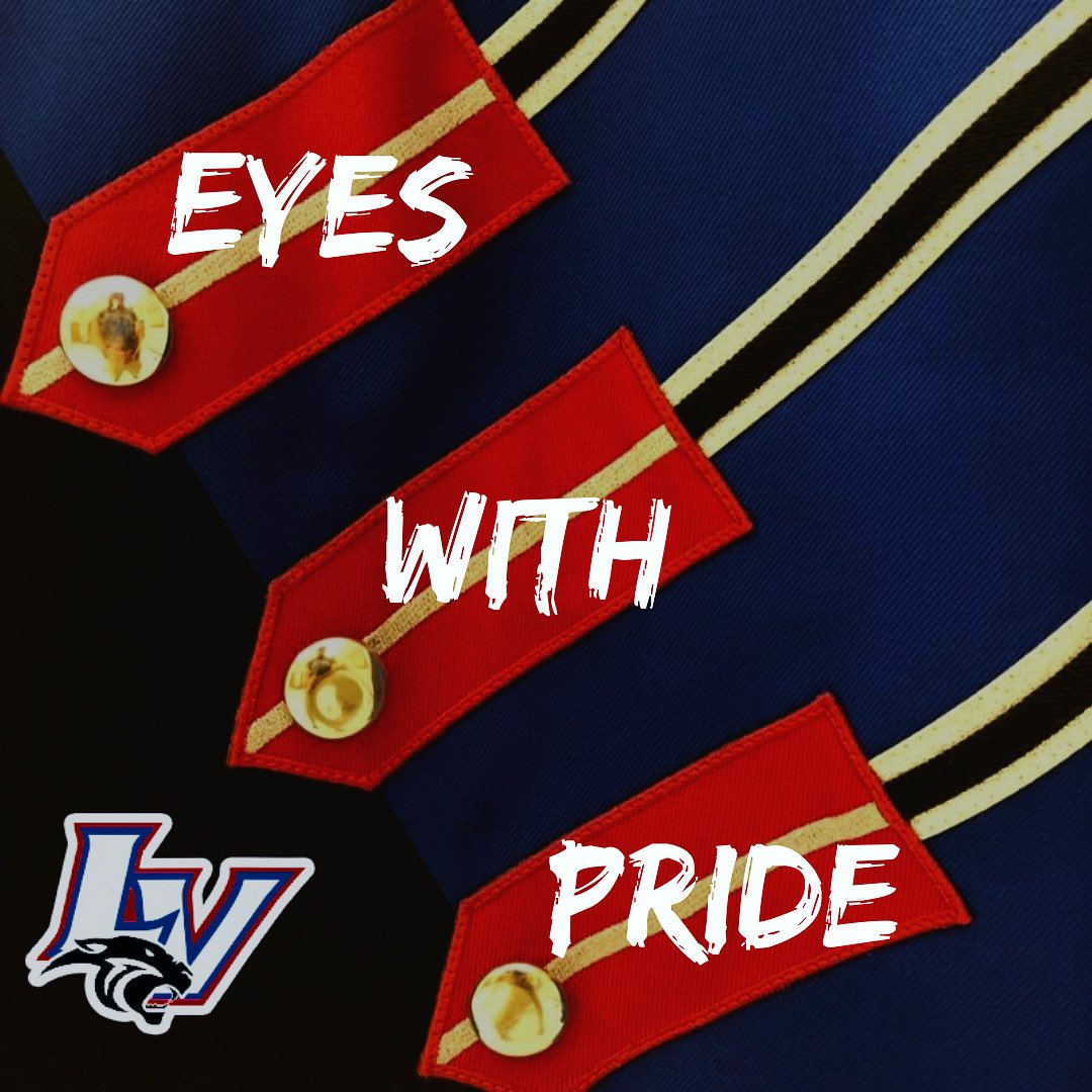 Less than 10 days until the 2022 season officially begins!!! Time to dust off the instruments and get moving! What are YOU doing to prepare!? #LVBands #EyesWithPride #BetterEachDay