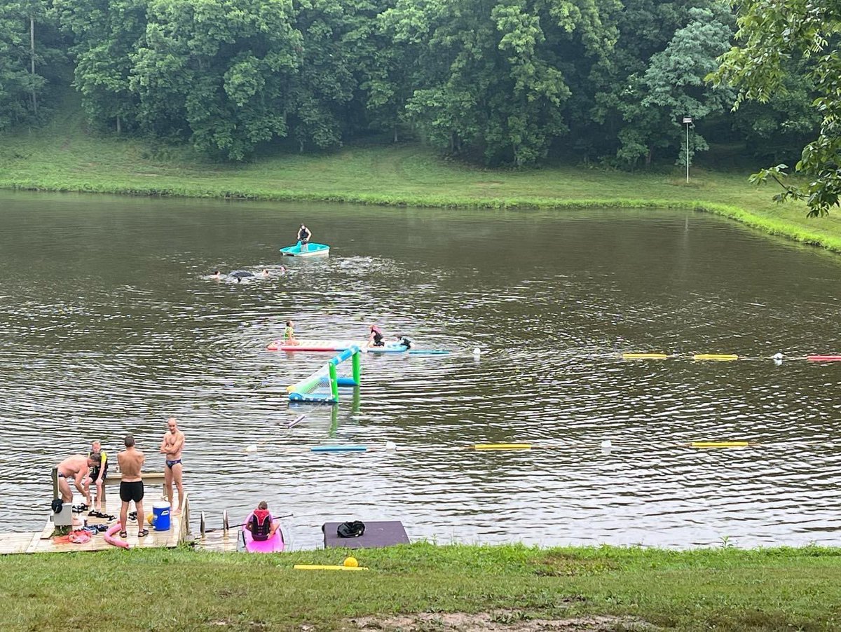 We had an incredible time at Lake Polo today. Weather was rainy but didn’t stop us from playing. Great to have so many people down in Falmouth, KY for an awesome time. Thank you Blevins family.