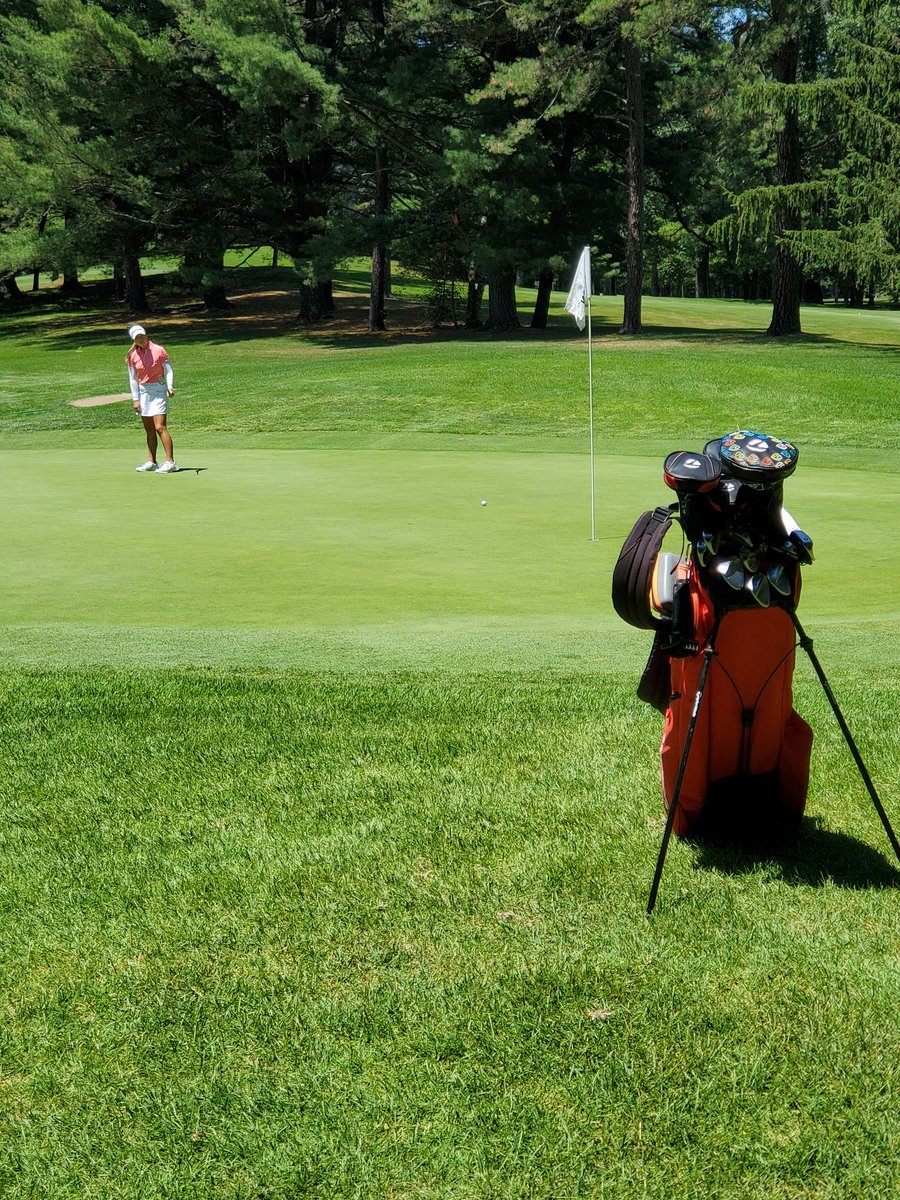 jvstanz's tweet photo. Congratulations to @RLeeBentham for making the cut in the Twin Bridges event on the @EpsonTour in Albany, NY!! Good luck tomorrow in the final round Rebecca! https://t.co/z9ENTCHHXB