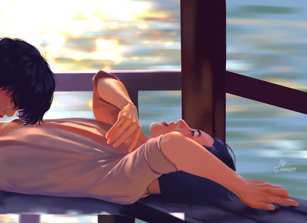 'Paradise 💙'
Beautiful sunset celebration with Bunny and Tiger 💞