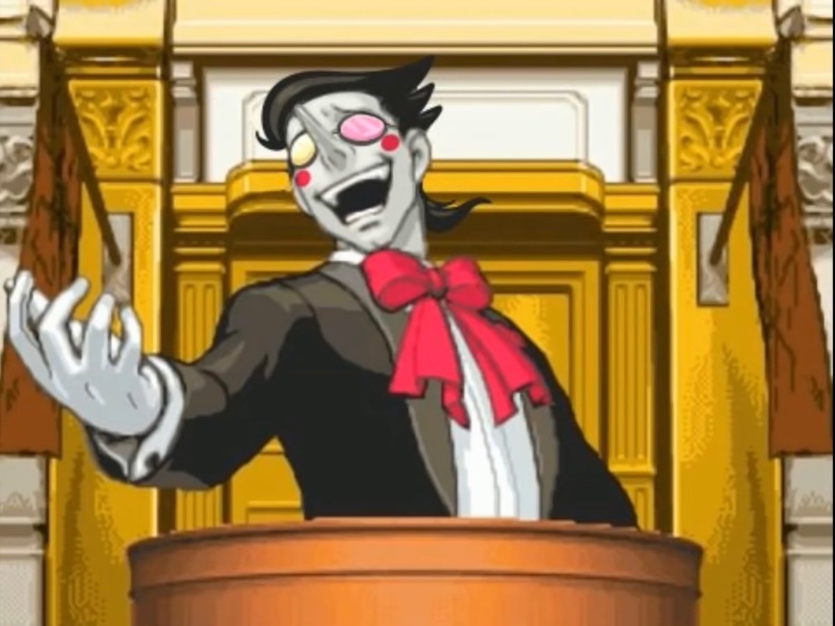JPEGTuberZ's tweet photo. #DeltaruneChapter2  #AceAttorney 
Nows your chance to be a big shot https://t.co/NhvP64Vb4q