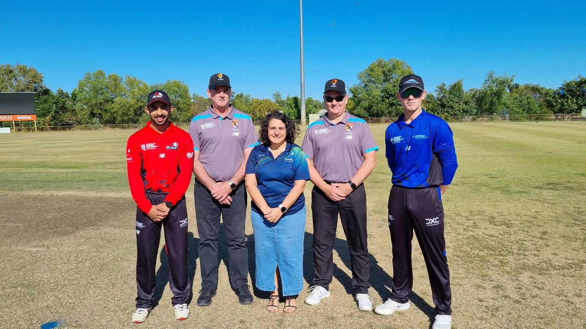 Athina_PB's tweet photo. @PalmerstonNT is a proud supporter of Cricket 365. See the best players from around Australia competing every Sunday at Palmerston's Cazalys Arena and Wednesdays at DXC Arena.

Today's game- Desert Blaze VS Northern Tide, commences at 10:30.

https://t.co/5cU0fWlYga

@NTCricket https://t.co/MJE8TtiNig