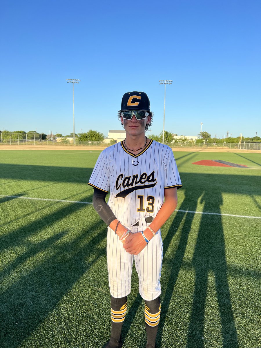 FiveToolSTX's tweet photo. F: @TheCanesSW Young 6, Victus Elite Warhawks 16U White 1
PoG: @brenhamharry 2-3, 2 RBI https://t.co/ltiG427VhB