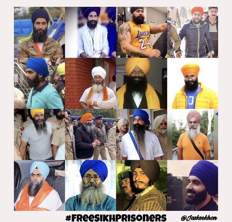 AmberDhaliwal4's tweet photo. The Government of India is requested to release the Sikh prisoners who have completed their sentence. Please raise your voice for the release of all the captives. #FreeSikhPrisoners https://t.co/WbbJMiUH8f