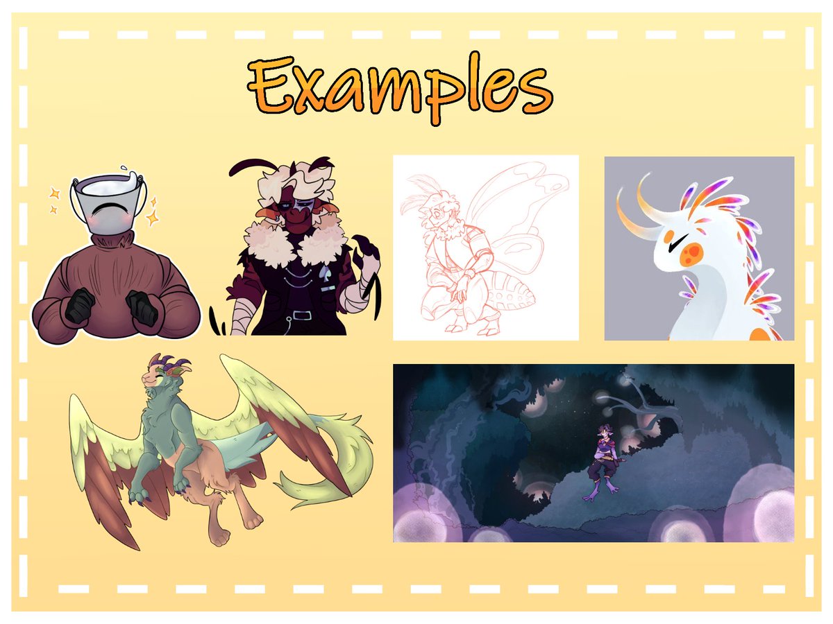 DoesFlightDraw's tweet image. HEY!!
I got commissions now! If you are interested, click the Google Form link where I go more in-depth with what I will and won't do, and it's also where you can fill out the info for your commission! :]
forms.gle/gbWWdhSrxaCHa7…