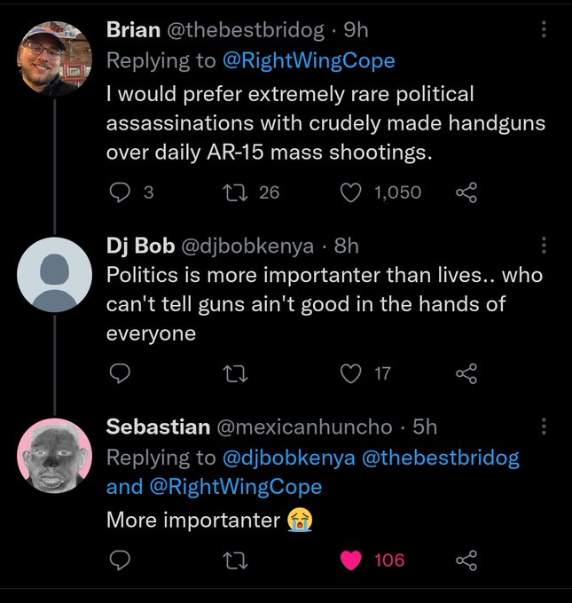 Interactions like this one are the main reason why I keep coming back to this God forsaken app https://t<a href="/tag/technobladeneverdies"class="tags"><span>#technobladeneverdies</span></a>