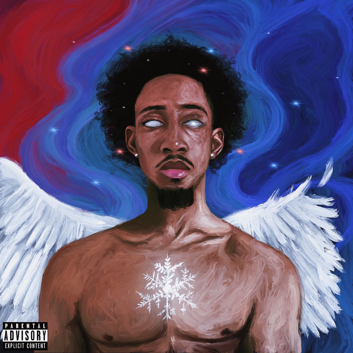 Cold3stt's tweet photo. I matured a lot as a person and an artist during the creation of this project and I still have a ton in store. I sent @cassoblvcc a rough of “Flip” and we’ve been locked in ever since. That connection has allowed me to make my boldest project yet. 
“I Grew Wings” 07.14 💫 https://t.co/FIndr0Vpc9