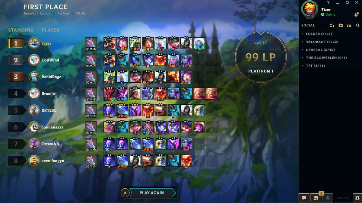 Tizerx3's tweet photo. Rito Pls. This has happened twice today  #tft #TeamFightTactics #RiotGames https://t.co/UMjPehSeTf