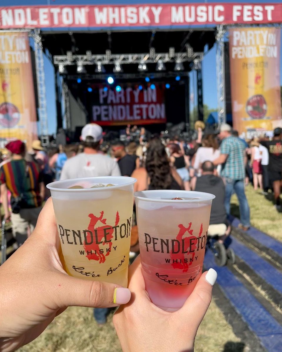 PendletonWhisky's tweet photo. The stage is set, the gates are open, and the whisky is pouring. Welcome to the 2022 #PartyinPendleton! Time to put a drink in your hand and enjoy the best music party of the year.
#partyinpendleton #pendletonwhiskymusicfest #pendletonwhisky https://t.co/9HLlN7BEvI