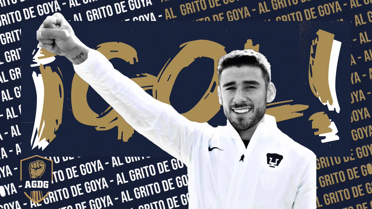 AlGritoDeGoya's tweet photo. #LEONvsUNAM ⚽️ | #AGDG 👊🏽
51’ 🧭 | 0-3 | ¡DEBUT CON GOL INCLUIDO DEL TOTO SALVIO! Que buen partido del nuevo 10 de Universidad https://t.co/z9VAL1gE0J