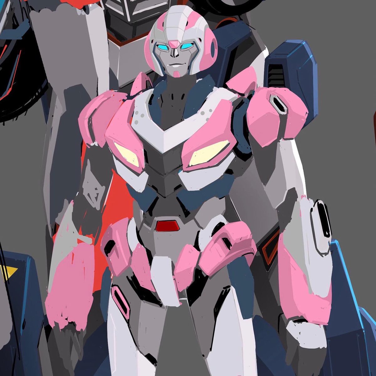 andypoondesign's tweet photo. Family portrait so far. Added Arcee and also scaled up Bumblebee even though it doesn’t match the vehicle to human scale but he was too tiny. @transformersofficial @hasbro @bumblebeemovie #autobots #cybertron #robotindisguise #fanart #characterdesign https://t.co/w5SX4q2Cz7