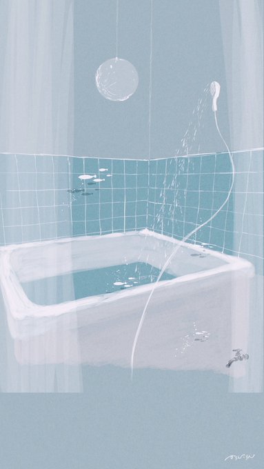 「bathtub」 illustration images(Latest)｜6pages