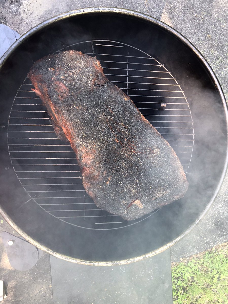 JacksSmallBatch's tweet image. Rolled smoke on brisket, ribs &amp;amp; chicken on @GatewayDrums