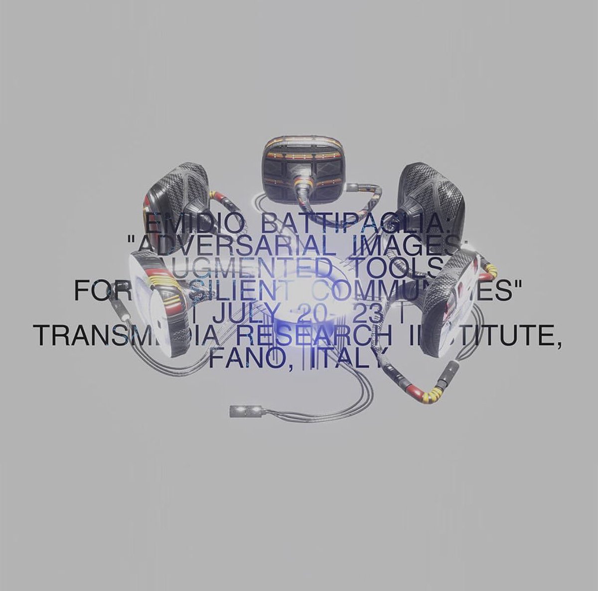 Emidio_B's tweet photo. I'm happy to announce I'll be teaching the workshop 'Adversarial Images. Tools for Resilient Communities' in Fano as part of Porto Futuro initiative.

The workshop will be held mostly in italian, however English speakers are welcome to join too. 
All info:
https://t.co/eV58Fumj8D https://t.co/BR0fpcuf7y