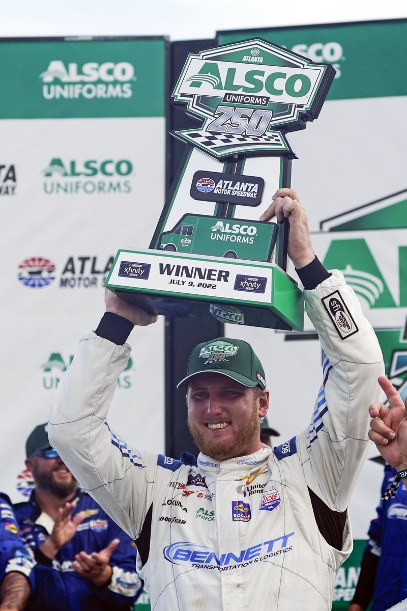 Georgia's Austin Hill wins NASCAR Xfinity race in Atlanta

Georgia native Austin Hill claimed his second NASCAR Xfinity win of the season, at Atlanta Motor Speedway.

#SwishNewsApp | swishnews.onelink.me/WDmP/2b6129de

#AustinHill #NASCAR #AtlantaMotorSpeedway #XfinityRace