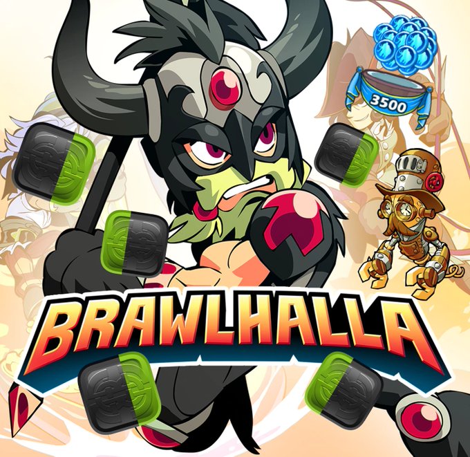 Voldaz__'s tweet image. 🔥COLLECTORS PACK GIVEAWAY!🔥
🟢+ 1 CHARGED OG!⚫️
3500 Mammoth Coins and ALL LEGENDS!
How to Enter:✅
1⃣ Like and retweet
2⃣ Tag a friend!
3⃣ Join my discord: discord.gg/voldaz
1 winner will be chosen in a week!
#brawlhalla #brawlhallagiveaway #Giveaway #giveaways