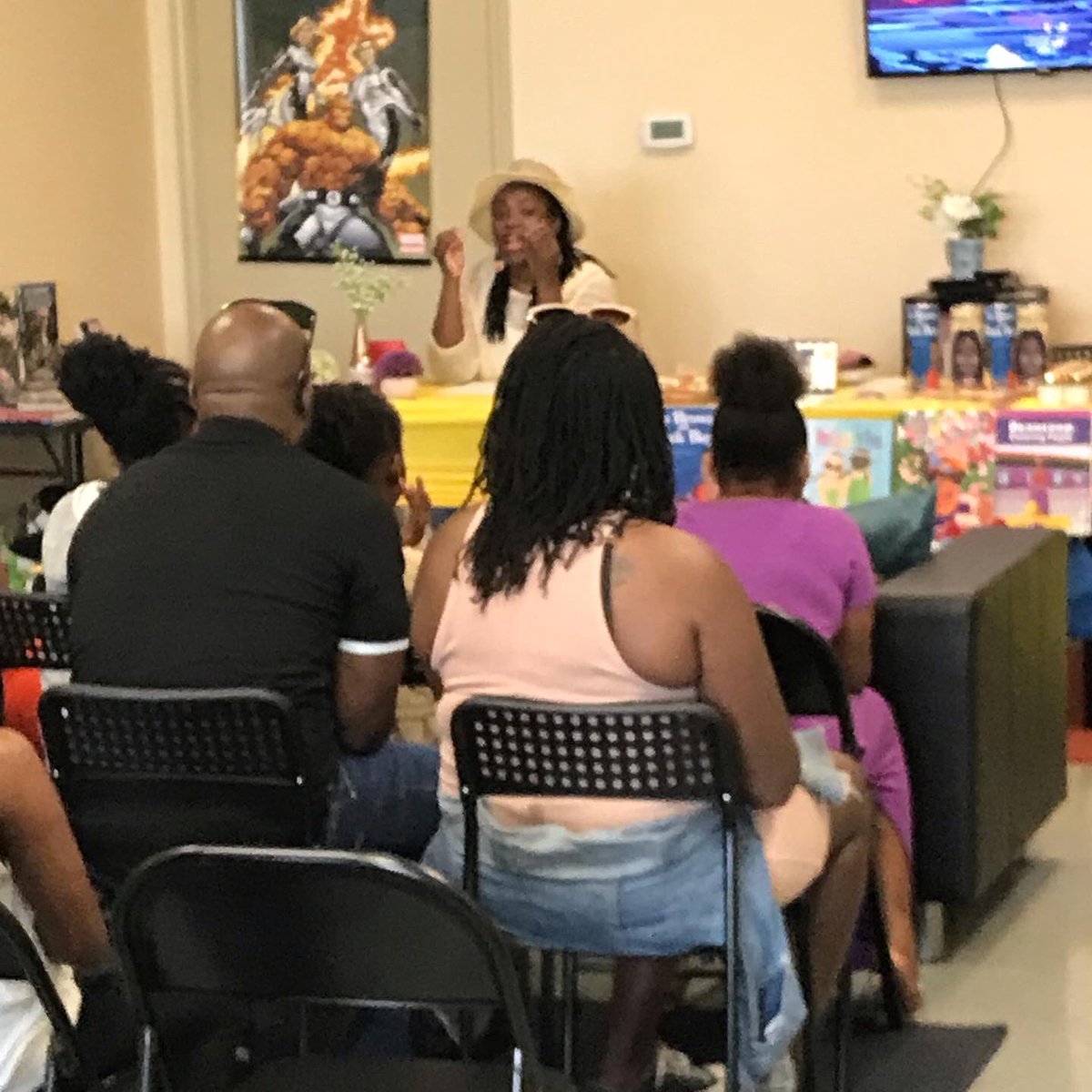 DemoirBooks's tweet photo. Today’s #booksigining event for local #author #koriswearengen was really amazing! If you haven’t already, make sure to score copies of #BrownGirlBrownGirl & #ToBrownAndBlackBoys either in-store or on our website at https://t.co/ZAvugHnY7k 📚 https://t.co/ANZdPqhA1R