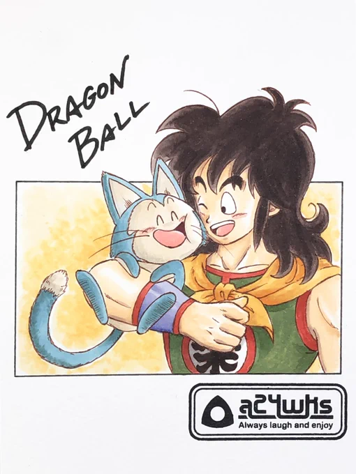 「ヤムチャさまだーい好き💕」
#ドラゴンボール #ドラゴンボールイラスト #ヤムチャ #プーアル #ヤムチャとプーアル #鳥山明 #鳥山明リスペクト #コピック #コピックイラスト #copic #illustration #manga #dragonball #dragonballfanart #a24_works #a24wks 