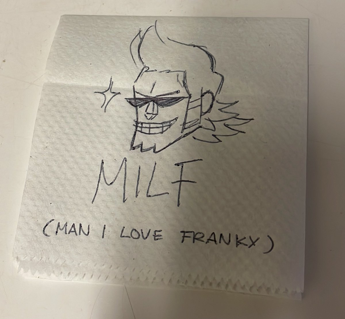 quick franky doodle while im on my break💥