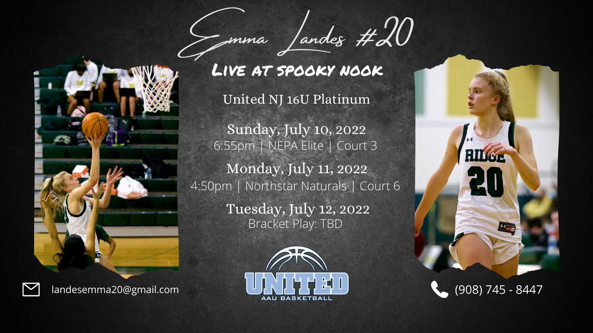 Emma Landes (@emmalandes20) on Twitter photo Came off a strong week at Run 4 Roses and look to continue the momentum at the Hoop Group Championship this weekend <a href="/CoachScerbo/">Allyson Scerbo</a> <a href="/CoachJimmy_O/">Jimmy Ostaszewski</a> <a href="/unitedNJaau/">United NJ AAU</a> Came off a strong week at Run 4 Roses and look to continue the momentum at the Hoop Group Championship this weekend <a href="/CoachScerbo/">Allyson Scerbo</a> <a href="/CoachJimmy_O/">Jimmy Ostaszewski</a> <a href="/unitedNJaau/">United NJ AAU</a>