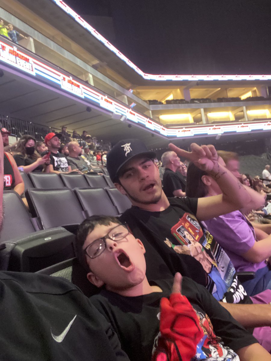 #wwesacramento the boys are ready