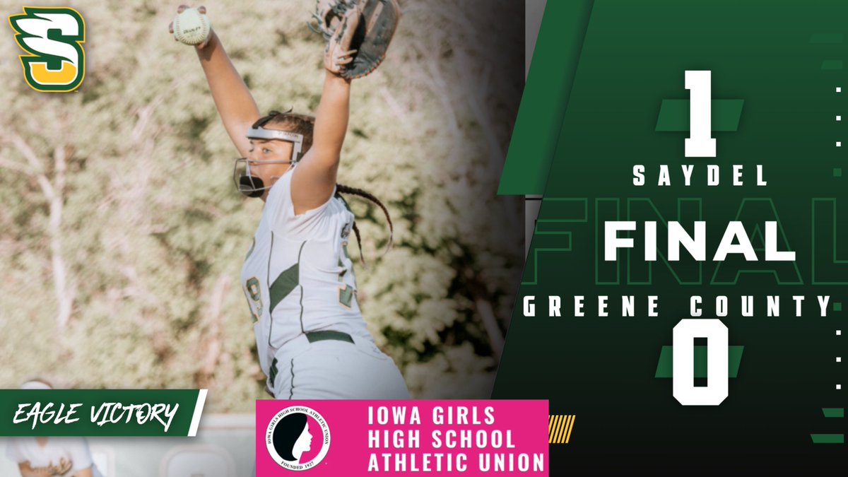SaydelAD's tweet photo. Eagles win and advance! 1-0 over Greene Co. 
They will be in action again Tuesday July 12th for the Regional Finals vs Sergeant Bluff-Luton https://t.co/3f0GM20XdU