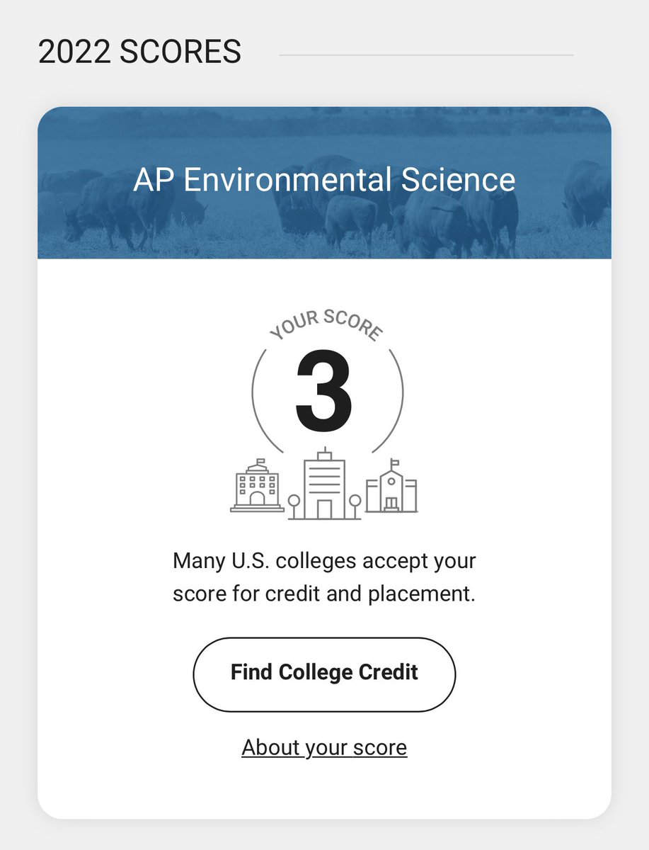 AP scores ✏️