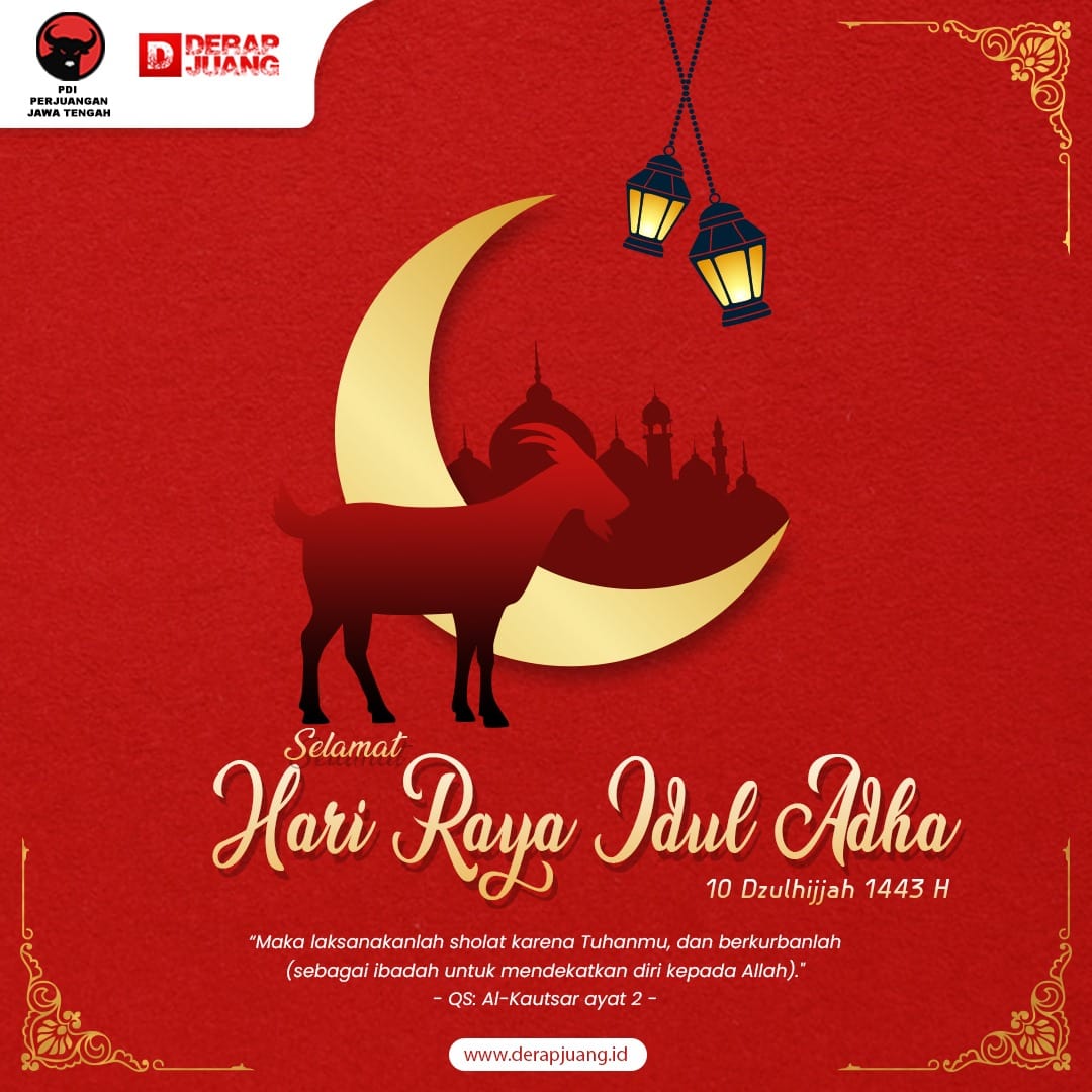 pacpdipcilacap1's tweet photo. Selamat Hari Raya
Idul Adha
1443 H / 2022 M

Semoga segala amal ibadah &amp; keikhlasan diterima oleh Allah SWT

#iedadha
#PDIPerjuangan
#pdipjateng
#dpcpdipcilacap https://t.co/euxs4Gvl0m