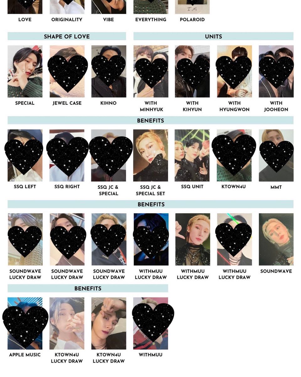 hextrading's tweet photo. WTT - Shape Of Love, Monsta X 

Have: 
Pictured, various POBs

Want: 
unmarked Changkyun POBs on third pic 

USA only, open to CAN 🇨🇦 
20+ trade proofs
Tracked shipping
DM me or comment 

@helperkyun @kpoptradeusa @photocard_kpop @TradePCHere @kpopthriftshop @monbebeUStrade https://t.co/Rh7GAXUFkN
