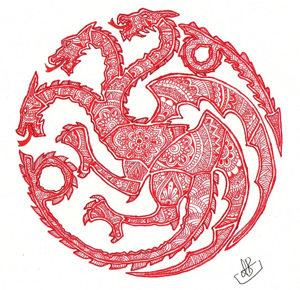 zidian39's tweet photo. ASOIAF Mandala Series part 1/? by yours truly (also on my Tumblr (https://t.co/ogv2hPzIQg)

#targaryen #stark #tyrell #martell #asoiaf #asoiafmandalaseries https://t.co/bwzndT5T9S