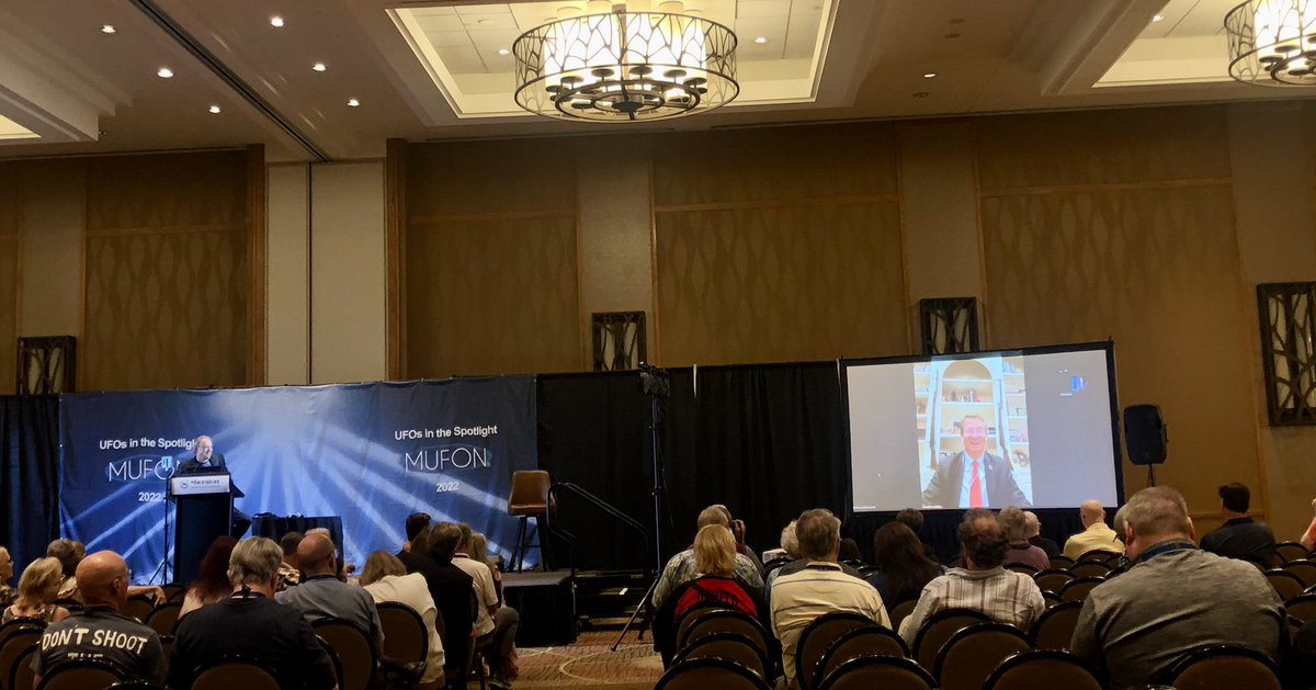 Sen Tim Burchette just joined us LIVE from TN!! Come on down to the Downtown Sheraton grand ball room if you are here or watch LiveStream #live #ufoencounters #whatgovernmentknows #mufon #information #reports #uap #housemember #classifiedhearing