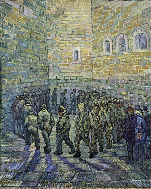 chemakidkahuna's tweet photo. //...Vincent van Gogh...//
(1853-1890)
Prisoners Exercising, also known as Prisoners' Round, 1890. Oil on canvas, 80x64 cm. The Pushkin Museum of Fine Art, Moscow.
#vincentvangogh #vkac #verocskakoschsartcorner https://t.co/QfNBdiqJ4M