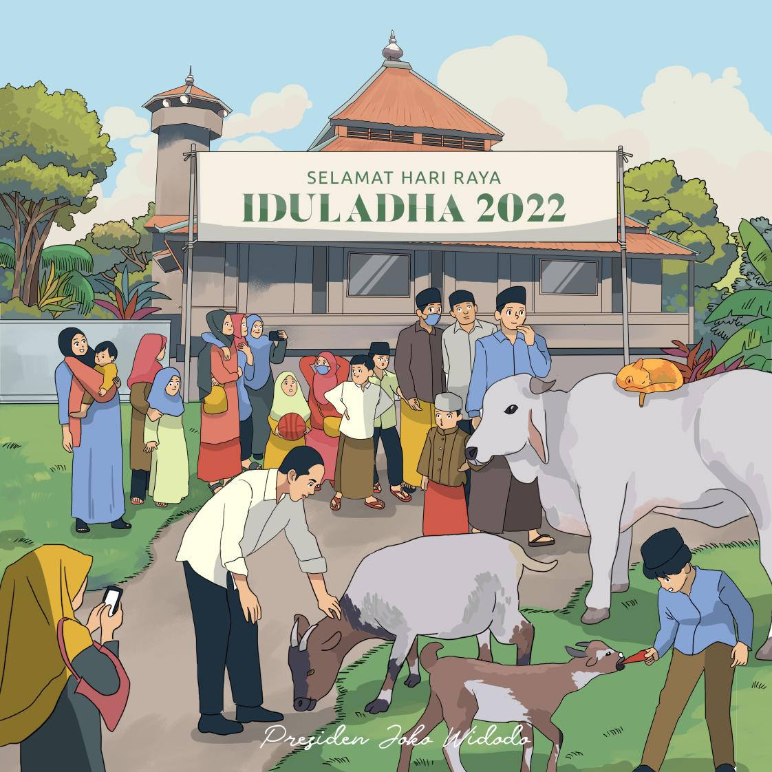 Pengorbanan, keikhlasan, dan rasa syukur ke hadirat Allah Yang Maha Kuasa, akan membuat hidup manusia punya makna dan menjadi jembatan untuk berbahagia.