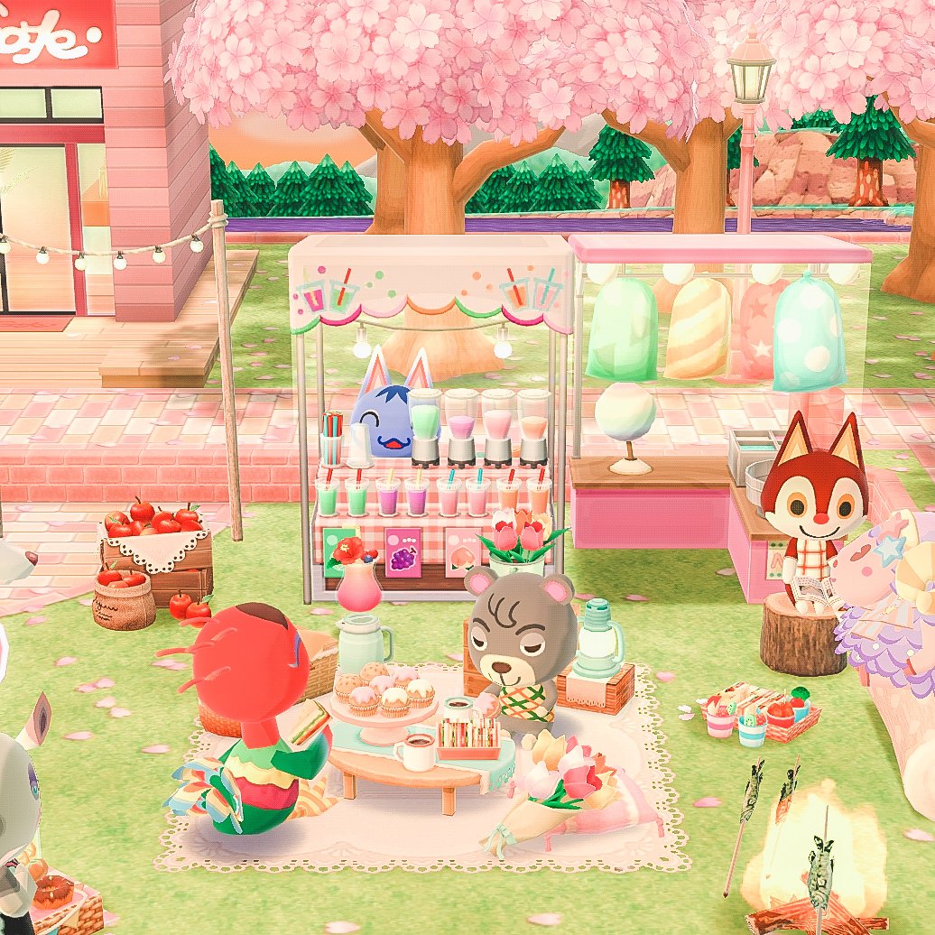 tiny__paws's tweet image. Campsite details 🌸💫 (I love acpc can u tell)

#acpc #acpcgallery #animalcrossing #acpcstargazing