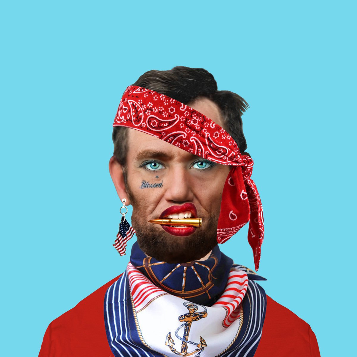 un3verse's tweet photo. The world of #CryptoArt, #Ethereum and #Bitcoin is changing with more premium-focused creative #NFTs.  
Pls RT and follow Gay Lincoln #NFTcollection. https://t.co/VZnwgiOuGk