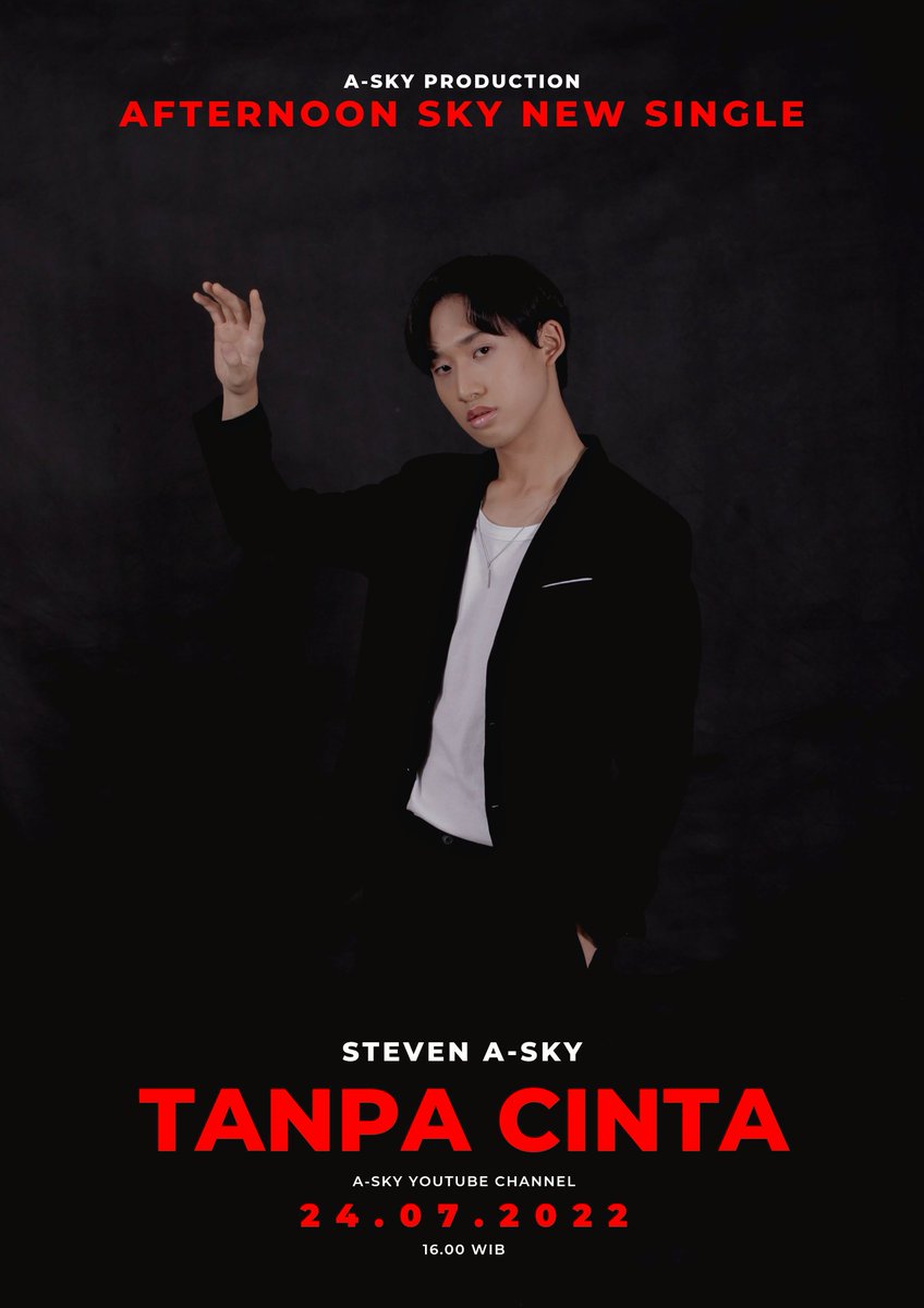 ASkyOfficial_'s tweet photo. Steven Image Teaser A-Sky New single 'Tanpa Cinta'.
Release 24 Juli 2022, 16.00 WIB

#ASky #AfternoonSky #Ipop #Boygroup https://t.co/aFu756QPui
