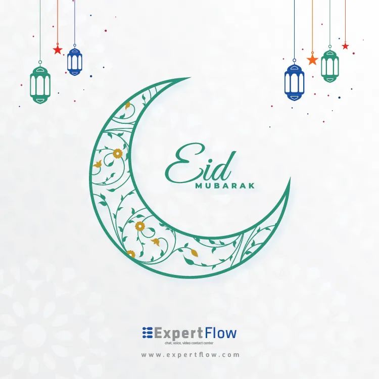 Expertflow's tweet image. The team at Expertflow wishes a very warm and Happy Eid to our Muslim friends around the world. 

#eid2022 #eidmubarak #Expertflow