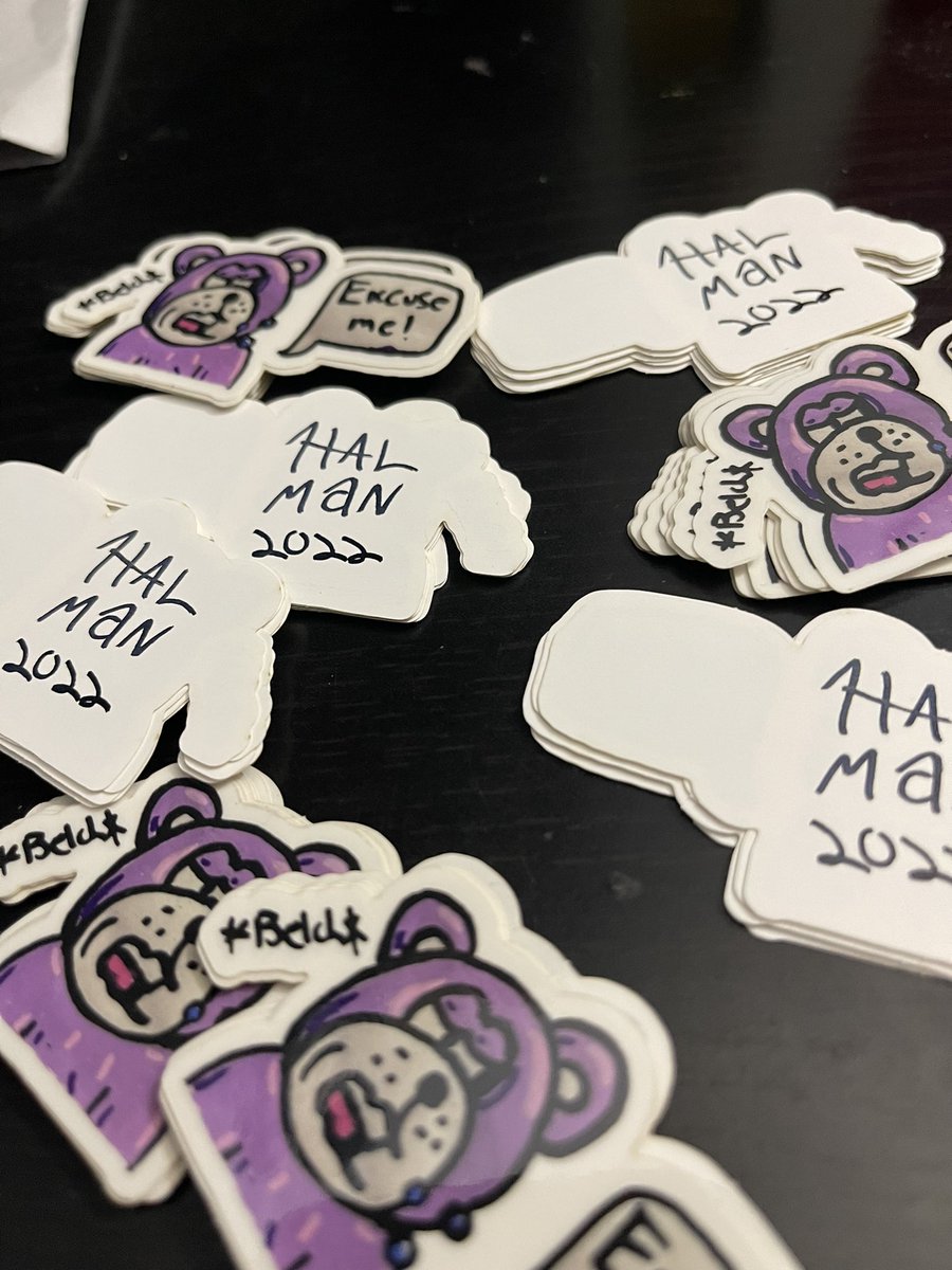 mrhalman41's tweet photo. Stickers came out sick! https://t.co/SSqG7agr32
