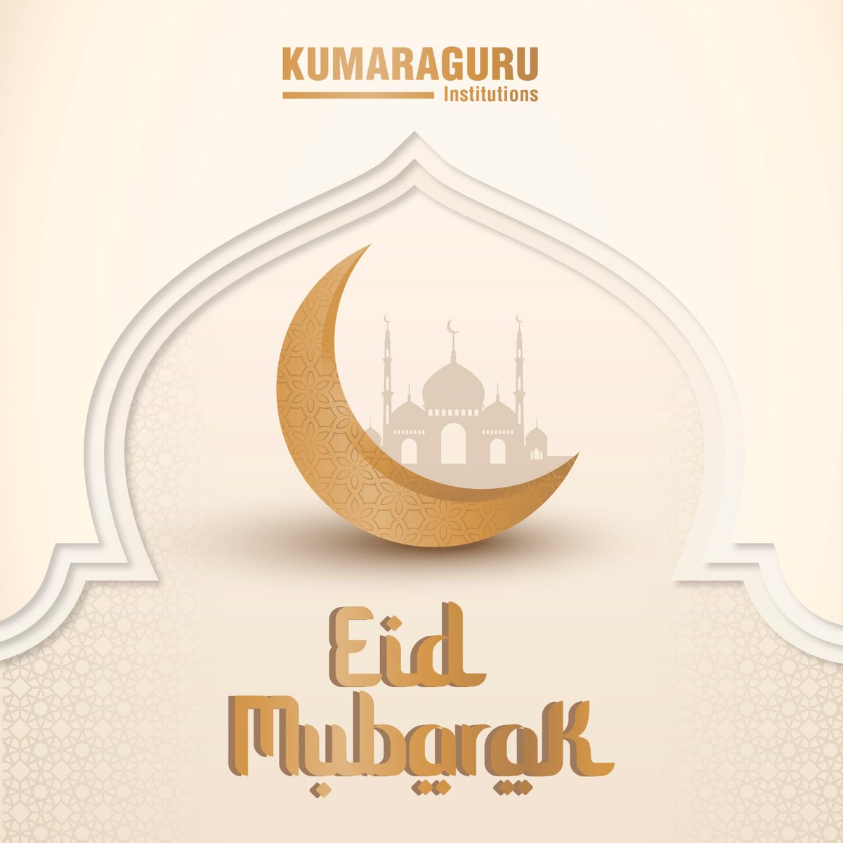 #KumaraguruInstitutions extends warm greetings and #EidMubarak to everyone on the Feast of #sacrifice, expressing the spirit of #peace, #harmony and #happiness.