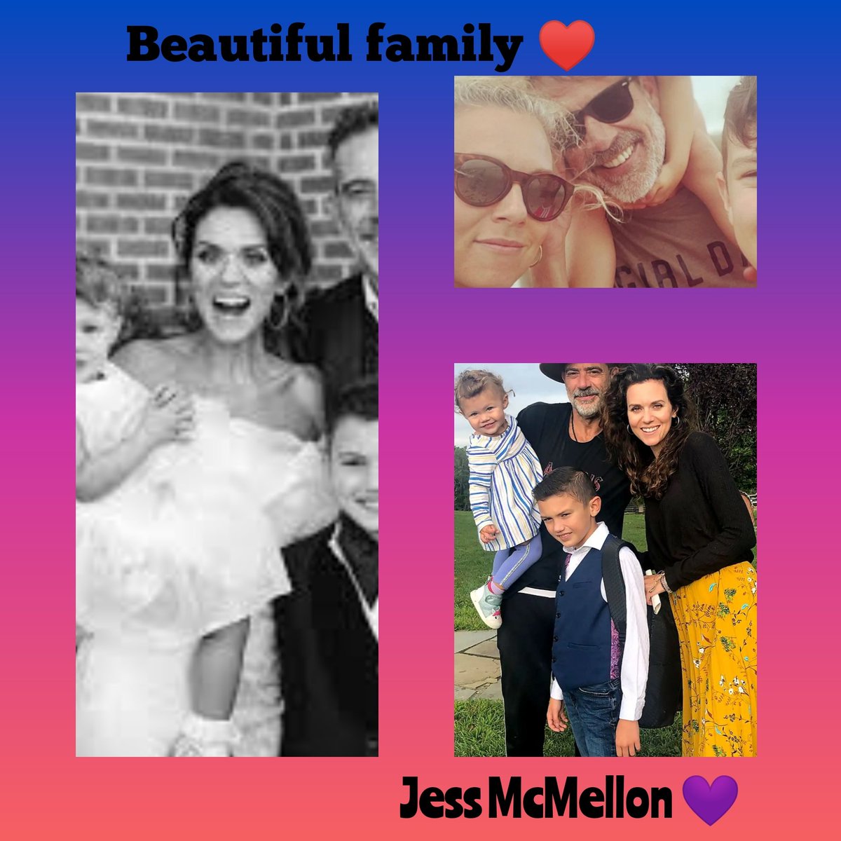 Awesome and beautiful family JDM💜YOU CAN SEE THE LOVE 

@JDMorgan @HilarieBurton 
#jeffreyTWDJDM #lovenote #appreciationpost #family #wesupportyou #edits #arts