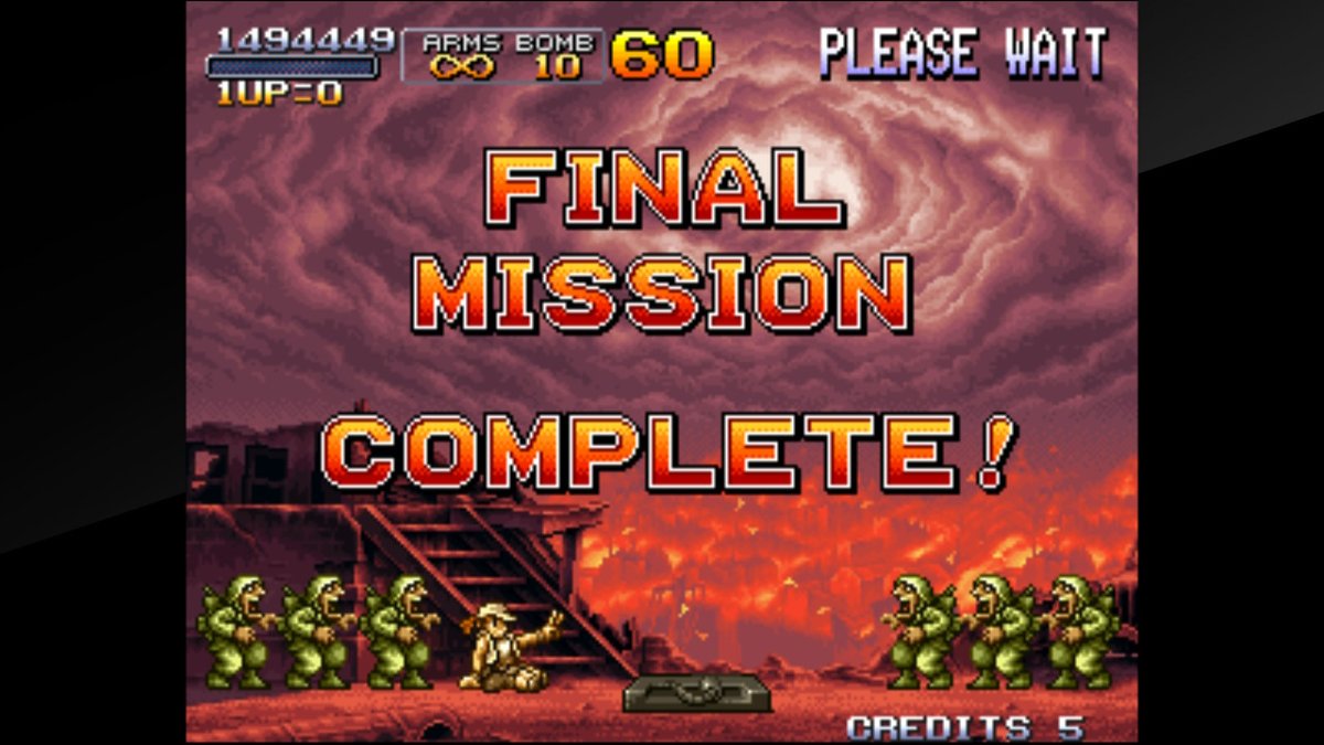 Misión completa! #sabado #finde #ACANEOGEO #MetalSlugX #NintendoSwitch