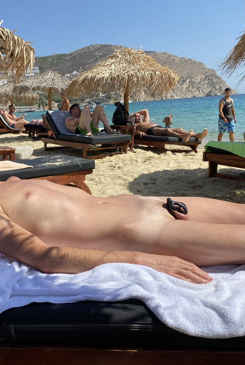Vaughnkink's tweet photo. Fuck I miss Greece so much. #exhibition #cagedcock @kink3Ddesigns https://t.co/fbr6NNcirD