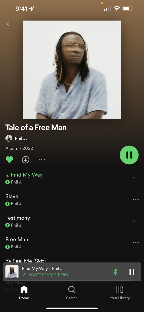 Really enjoying this <a href="/IamPhilJ/">Phil J.</a> EP “Tales of a Free Man”.
