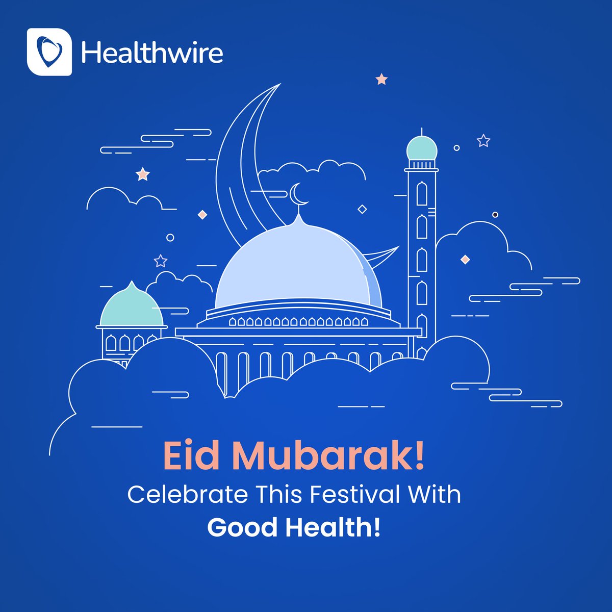 healthwirepk's tweet photo. 𝐁𝐚𝐤𝐫𝐚 𝐄𝐢𝐝 𝐌𝐮𝐛𝐚𝐫𝐚𝐤!
 
Healthwire wishes you peace, harmony, joy, good health, and prosperity for you and your family on this auspicious occasion of Eid.
 
#eiduladha #eid #eidmubarak #eidaladha #bharieid #muslim #pakistan #bakraeid #happyeid  #healthwire https://t.co/xKF93HeVhQ
