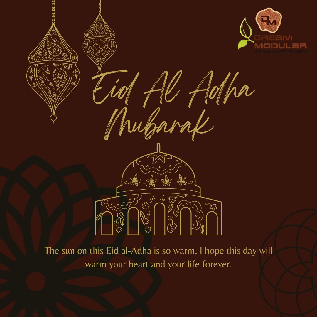 dreammodular's tweet photo. #dreammodular wishes everyone a Very Happy Eid-al-Adha! May the Lord bless us all with the positivity and strength to sail through these tough times.

#EidAlAdhaMubarak https://t.co/G6VjHGstY2