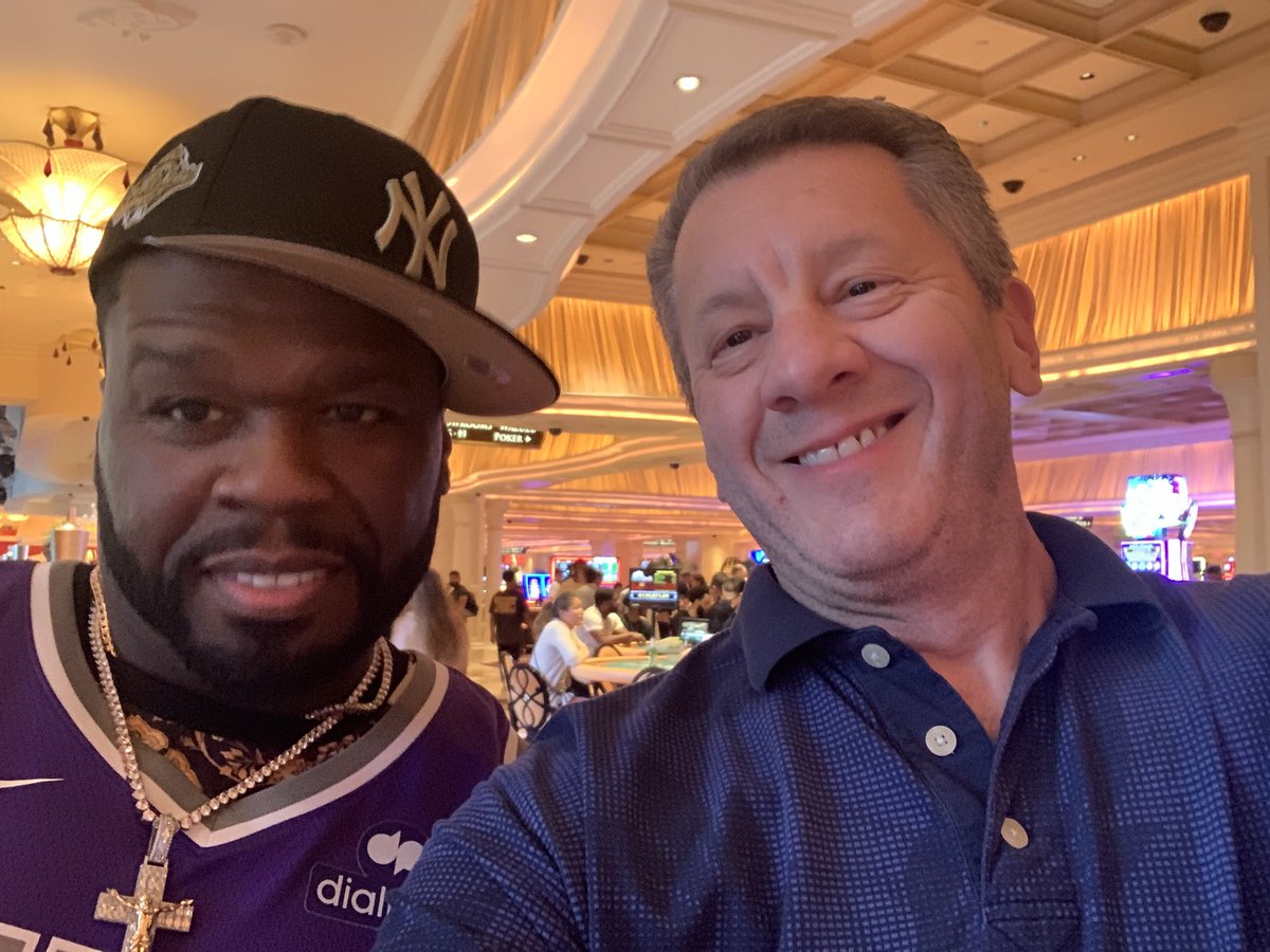 rubin_eric's tweet photo. It was great to see @50cent at #NBA2K23SummerLeague after his sold out shows in @TelAviv We both agree @TelAviv is amazing. Thank you @50cent for making the trip to #Israel See you there next time! https://t.co/3VpGtGrwqA