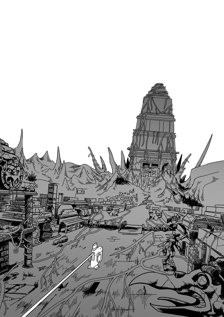 ProjectHelios3's tweet image. Rimor, an explorer of dead planets, is searching for an answer to keep his family safe until he finds an answer he doesn't expect. Check out the prologue below! 1/2
#Indiecomics #comics #scifi #projecthelios #webcomic #mangastyle #makecomics #illustration #artistsontwitter #manga