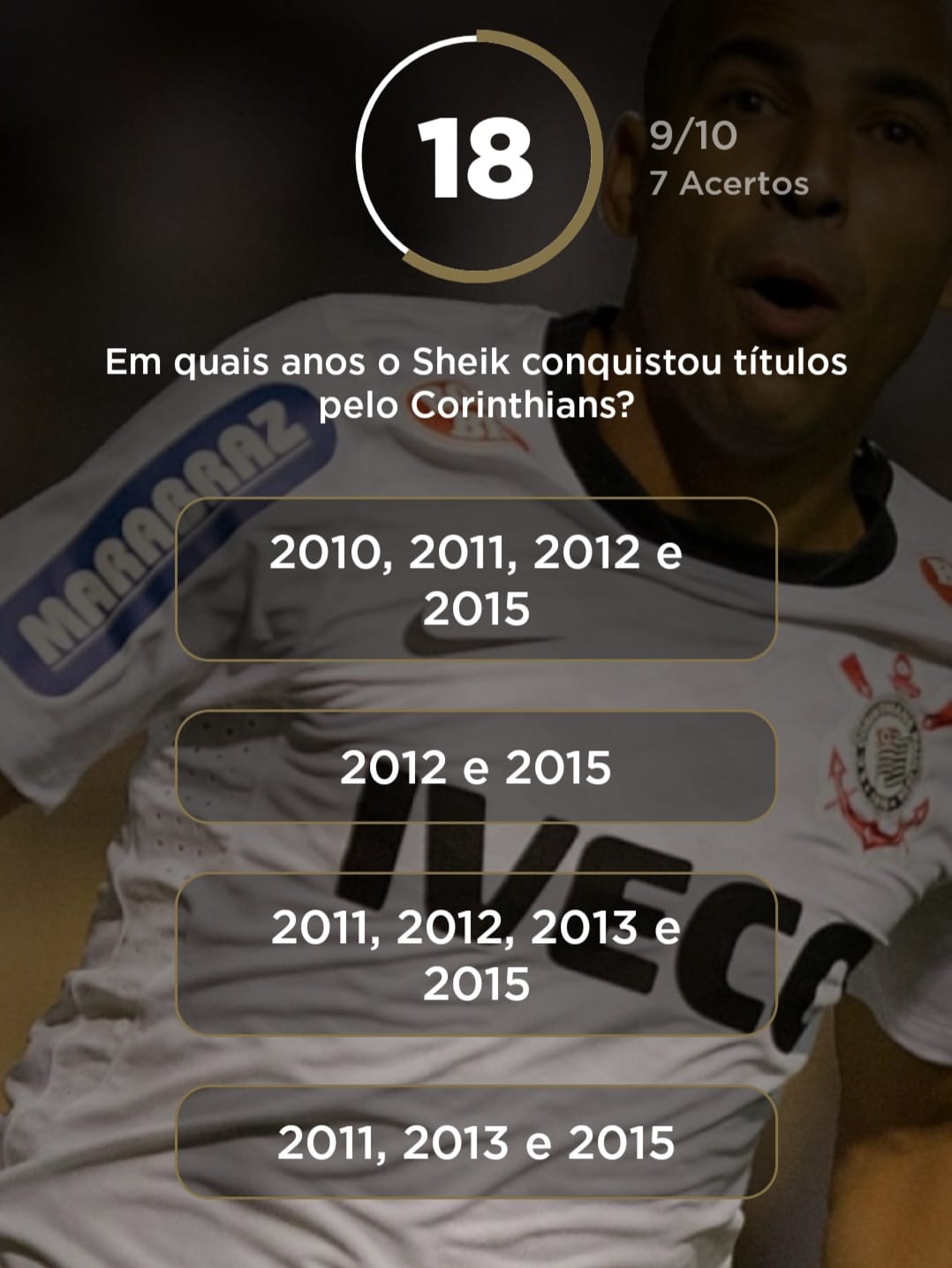 Quiz do Corinthians