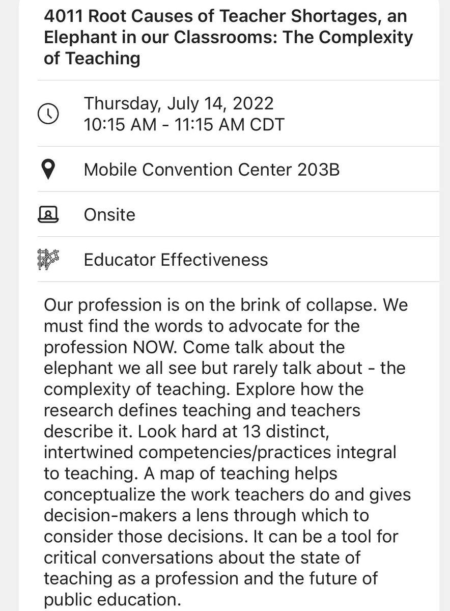 Attending #MEGA2022? Consider this session with @ezigbo_ on Thursday morning. It will be intense, fast-paced, and focused on what we CAN (and should) do.

The book will be available for sale as well. If you can’t make it to the session, track Andrew down any day &amp; snag a copy!